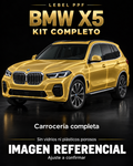 BMW X5 — Kit completo PPF LEBEL. Imagen referencial; ajuste a confirmar. Sin vidrios ni plásticos porosos.
