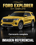 Ford Explorer — Kit completo PPF LEBEL. Imagen referencial; ajuste a confirmar. Sin vidrios ni plásticos porosos.