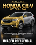 Honda CR-V — Kit frontal PPF LEBEL. Imagen referencial; ajuste a confirmar. Sin vidrios ni plásticos porosos.