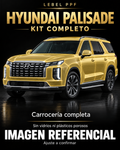 Hyundai Palisade — Kit completo PPF LEBEL. Imagen referencial; ajuste a confirmar. Sin vidrios ni plásticos porosos.