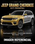 Jeep Grand Cherokee — Kit frontal PPF LEBEL. Imagen referencial; ajuste a confirmar. Sin vidrios ni plásticos porosos.