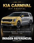 Kia Carnival — Kit frontal PPF LEBEL. Imagen referencial; ajuste a confirmar. Sin vidrios ni plásticos porosos.