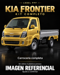 Kia Frontier — Kit completo PPF LEBEL. Imagen referencial; ajuste a confirmar. Sin vidrios ni plásticos porosos.