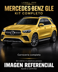Mercedes-Benz GLE — Kit completo PPF LEBEL. Imagen referencial; ajuste a confirmar. Sin vidrios ni plásticos porosos.
