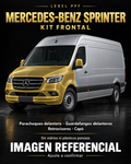 Mercedes-Benz Sprinter — Kit frontal PPF LEBEL. Imagen referencial; ajuste a confirmar. Sin vidrios ni plásticos porosos.