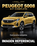 Peugeot 5008 — Kit completo PPF LEBEL. Imagen referencial; ajuste a confirmar. Sin vidrios ni plásticos porosos.