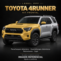 Toyota 4Runner — Kit frontal PPF LEBEL. Imagen referencial; ajuste a confirmar. Sin vidrios ni plásticos porosos.