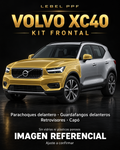 Volvo XC40 — Kit frontal PPF LEBEL. Imagen referencial; ajuste a confirmar. Sin vidrios ni plásticos porosos.