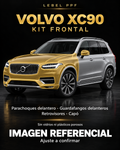 Volvo XC90 — Kit frontal PPF LEBEL. Imagen referencial; ajuste a confirmar. Sin vidrios ni plásticos porosos.